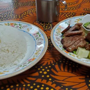 Pork Shoulder and Rice