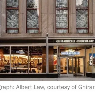 Ghirardelli's is opening a beautiful store, at the Empire State Building in Manhattan! Let's Rejoice! NYC.