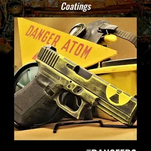 Don't just coat your firearm, customize it!  Make your ideas a reality with Ghost Army's Custom Shop!