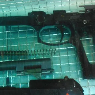 A Ultrasonic Gun Cleaning is actually a system of many components that is used to make traditional gun cleaning faster.