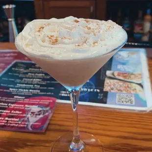 Pumpkin Spice Martini