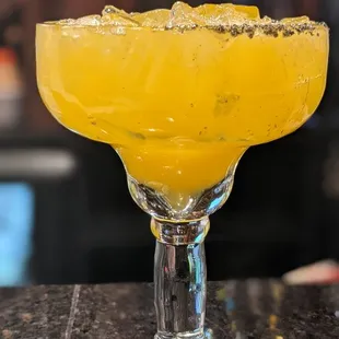 a glass of orange juice