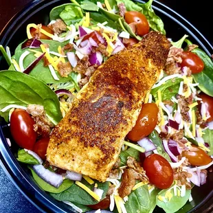 Salmon salad!