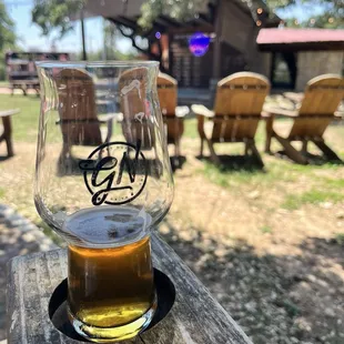 Cool shade, cold beer