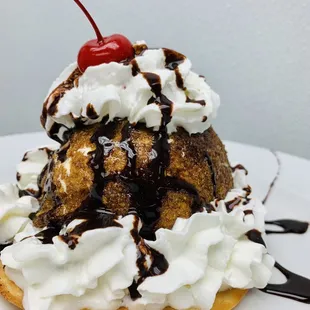 Fried ice cream