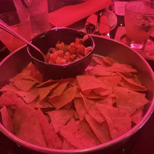 food, nachos