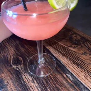 Prickly pear margarita