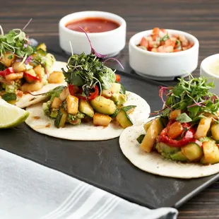 Our Stir-Fried Veggie Tacos are the best vegan treat around!