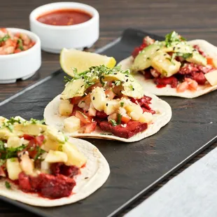 Char Siu Al Pastor Tacos combine modern Asian flavors with this classic Mexican taco.