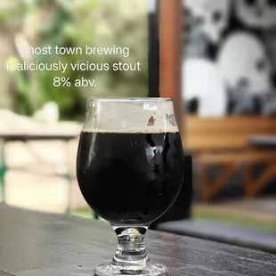 Dark chocolate fudge with roasted beer fire factory undertones with shrooming undergrowth