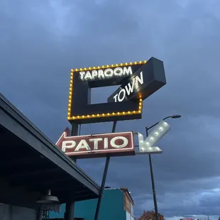 They spent a ton of money on a very cool sign