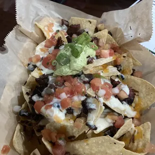 Brisket nachos