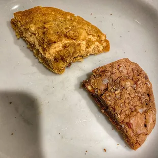 Peanut Butter Cookiewich &amp; "Best Chocolate Cookie You've Ever Eaten (after we cut into quarter-sized wedges)