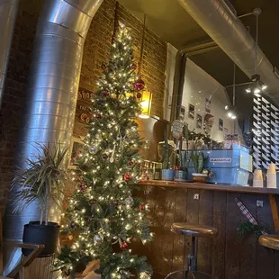 Christmas tree Ghost light coffee