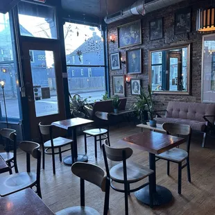 Main seating area