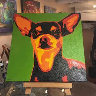 Custom pieces by artist Shelly Johnson &quot;Koko From Texas&quot;