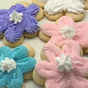 The most deliciously iced sugar cookies you can imagine!!! The ladies LOVE em'!!!!
