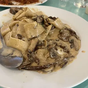 Pappardelle Ai Funghi E Gorgonzola