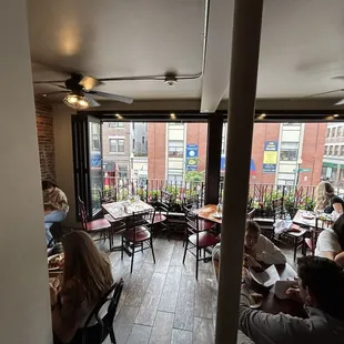 Top floor dining room