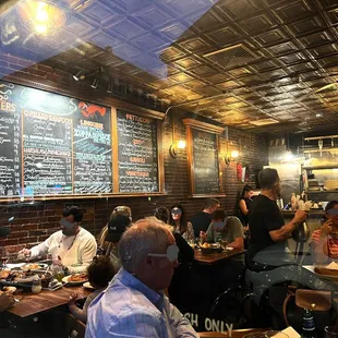 Old school Italian bistro vibe in the North End Italian neighborhood. On the freedom trail near Paul Revere&apos;s House &amp; Old North Church