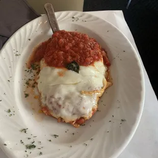 Veal parmigiana