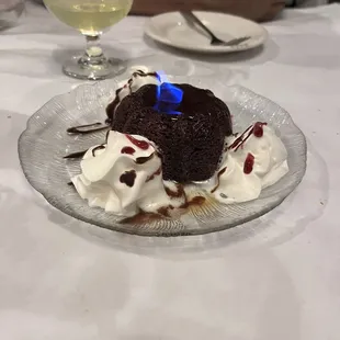 The amazing lava cake !