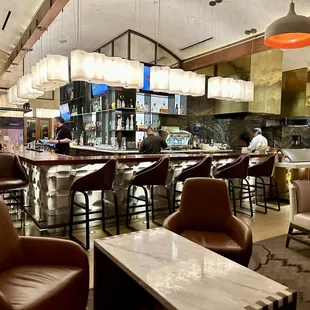 Bar area
