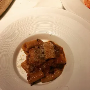 Vegetable Bolognese Rigatoni
