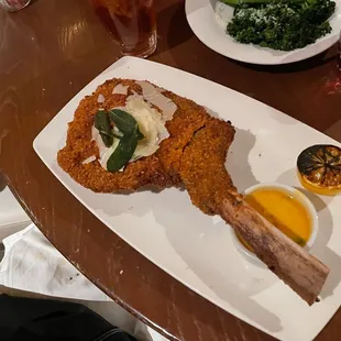 Veal Chop Saltimbocca