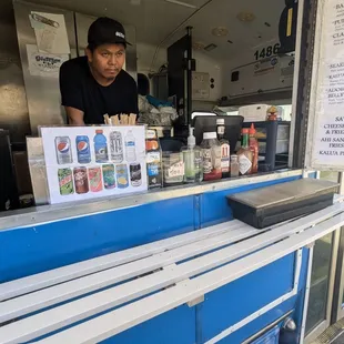 Hard working man of few words. Cooked our foods from scratch. One man operation, please be patient! 8.6.24