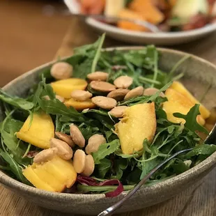 a salad in a bowl