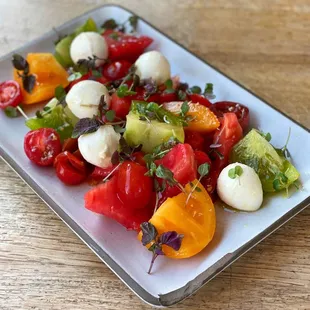 Heirloom tomato salad