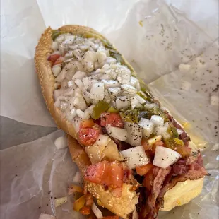 Pastrami with everything