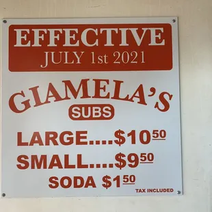 Prices