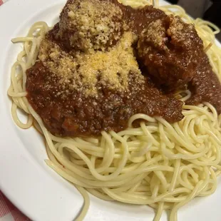 Spaghetti and Meatballs