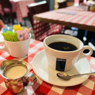 Latte! They have Lavazza