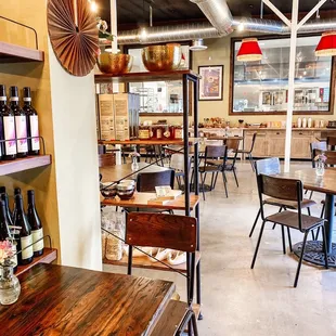 Cute indoor seating!