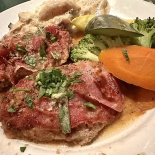 Veal saltimboca!