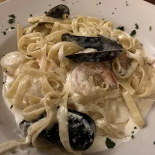 Seafood pasta