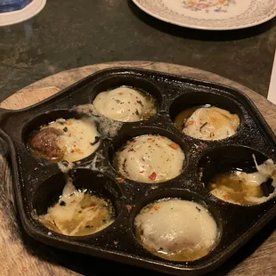 Baked Spicy Sausage Provola