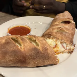 Pepperoni and Cheese Stromboli