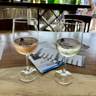 Pinot Grigio and rosé