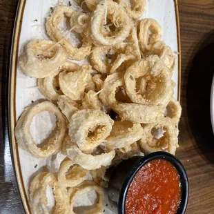 Fried calamari