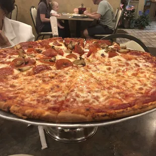 pizza, food