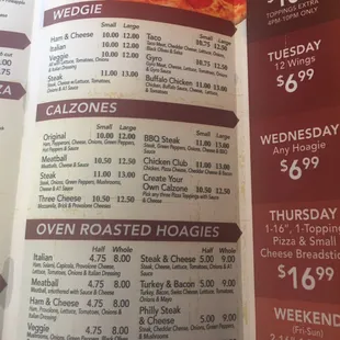 pizza prices