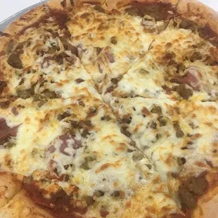 Meat Lovers Chicago Pie