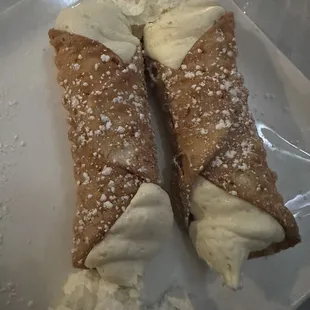 two crepes of cream