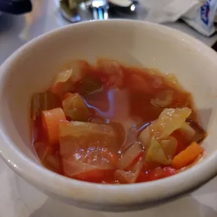 Minestrone soup