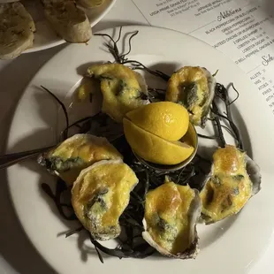 oysters Rockefeller