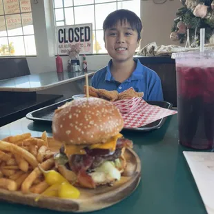 Western Bacon Cheeseburger